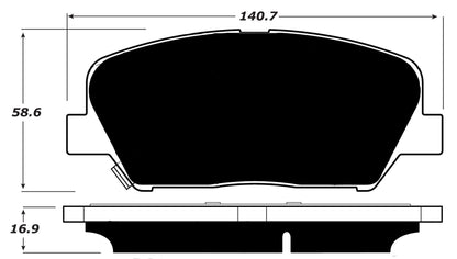 Porterfield Brake Pads for 2011 KIA Optima 2.0L Turbo