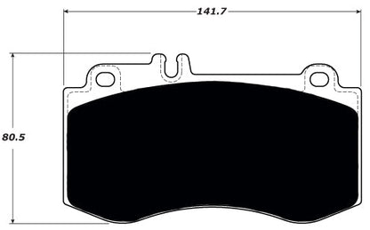 Porterfield Brake Pads for 2015 MERCEDES-BENZ E350 W/ AMG PKG