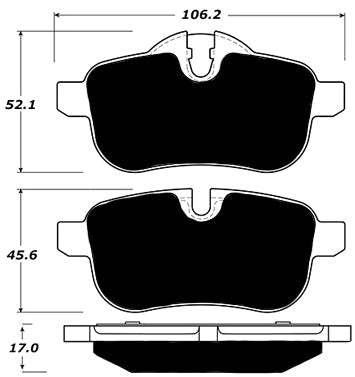 Porterfield Brake Pads for 2012 BMW Z4 35i