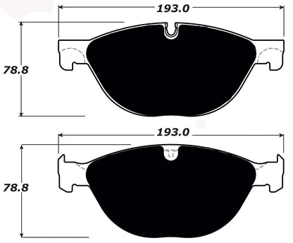 Porterfield Brake Pads for 2011 JAGUAR XJ/XJL  Supercharged