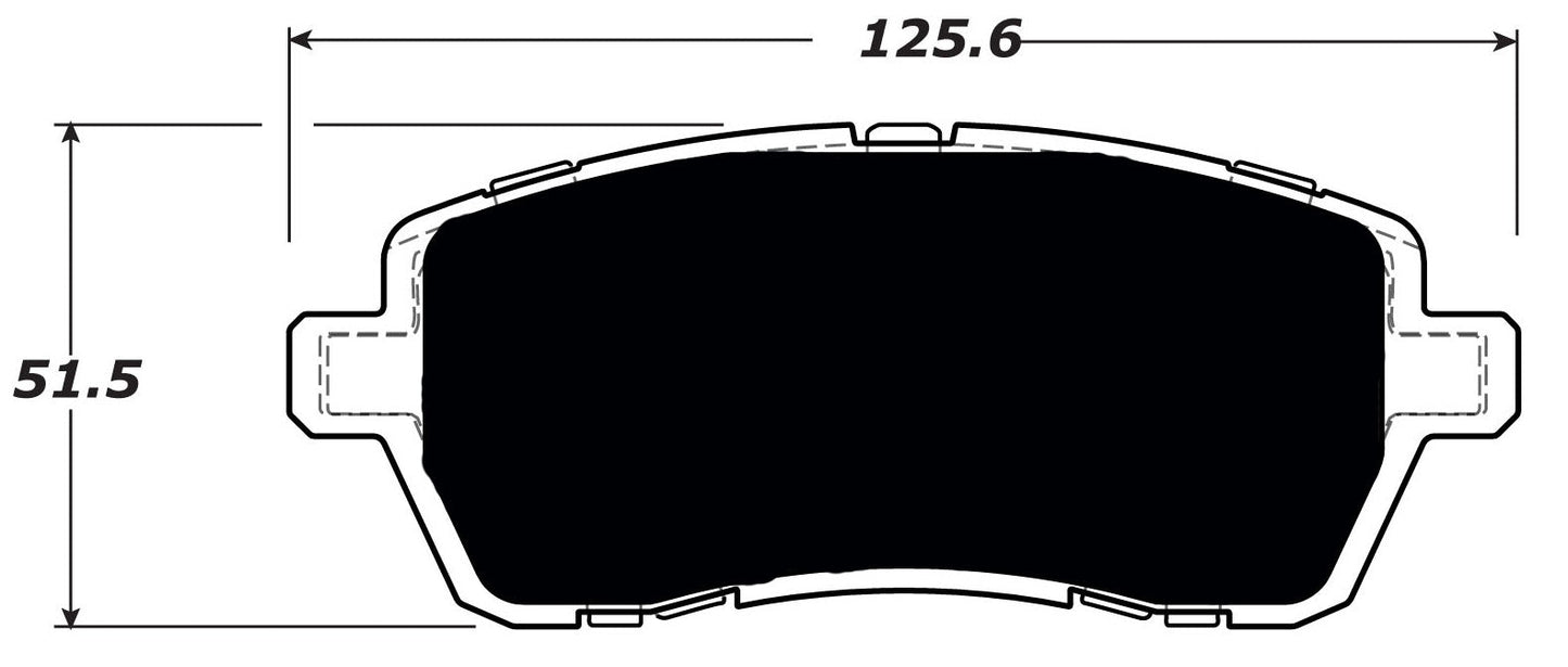 Porterfield Brake Pads for 2018 FORD FIESTA- Rear Drum