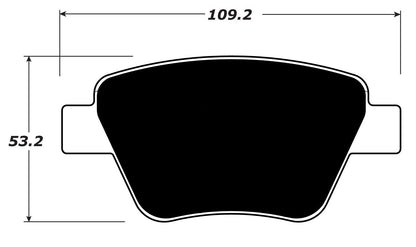 Porterfield Brake Pads for 2012 VOLKSWAGEN JETTA Wagon 2.0L Diesel