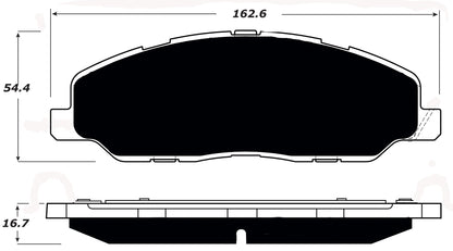 Porterfield Brake Pads for 2014 FORD MUSTANG GT V8