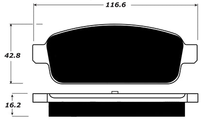 Porterfield Brake Pads for 2013 BUICK Encore