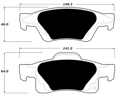 Porterfield Brake Pads for 2011 DODGE DURANGO