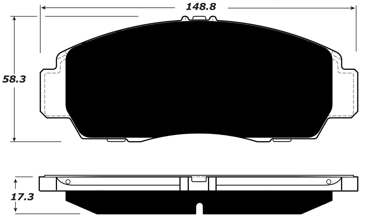 Porterfield Brake Pads for 2011 HONDA ACCORD Sedan 4 Cyl EX