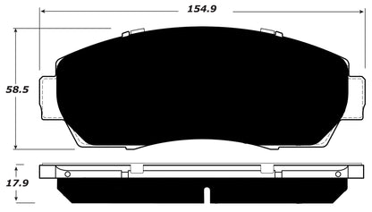 Porterfield Brake Pads for 2016 HONDA ODYSSEY