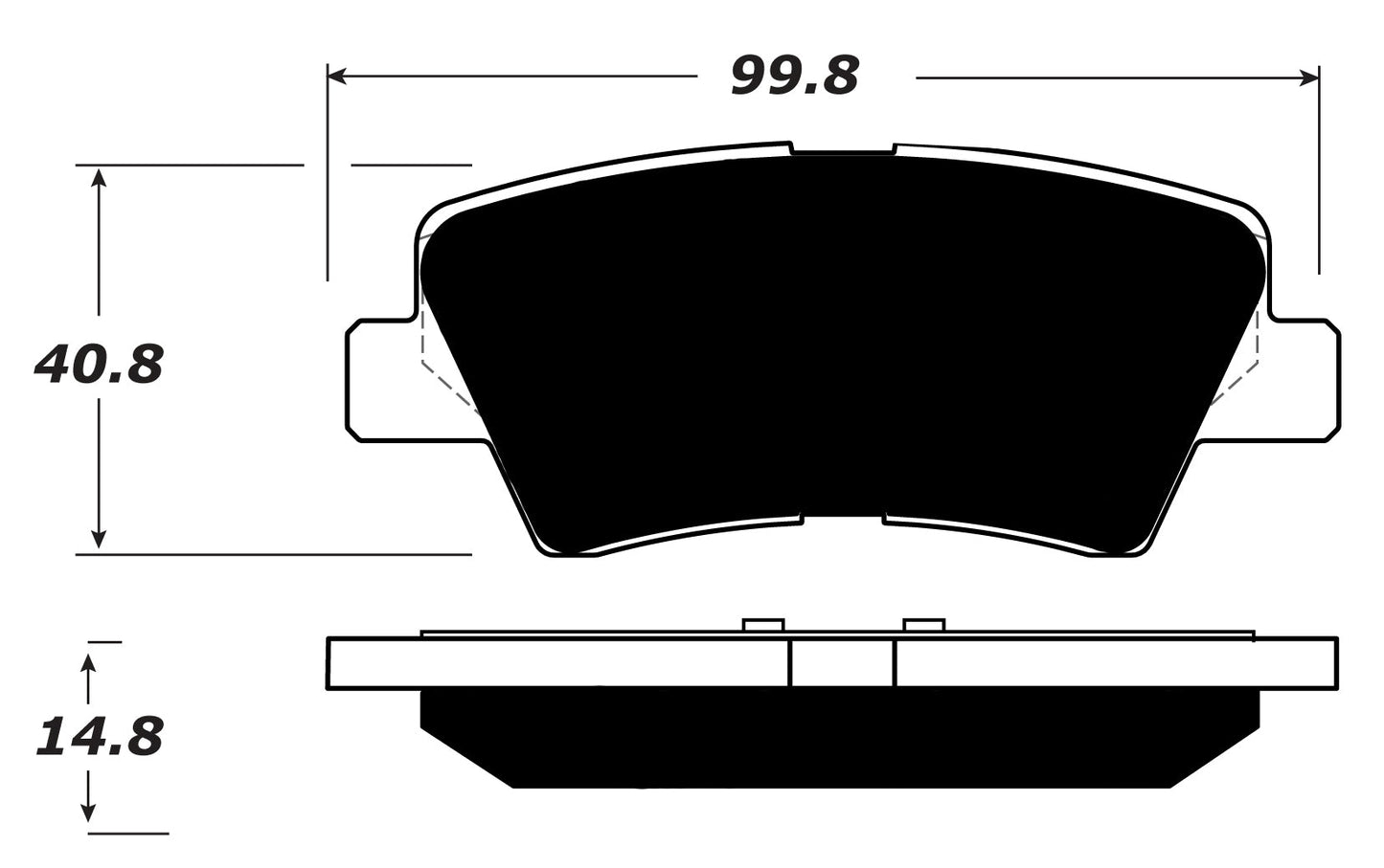 Porterfield Brake Pads for 2012 HYUNDAI ELANTRA Sedan