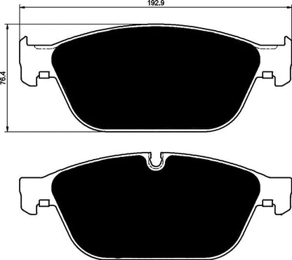 Porterfield Brake Pads for 2018 AUDI A8/A8 Quattro - 4.0