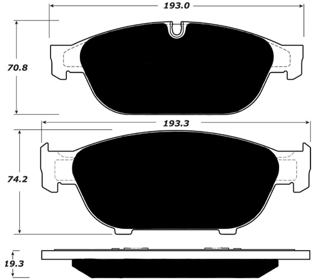 Porterfield Brake Pads for 2018 AUDI A8/A8 Quattro 3.0