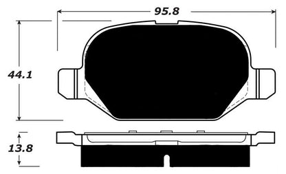 Porterfield Brake Pads for 2012 FIAT 500