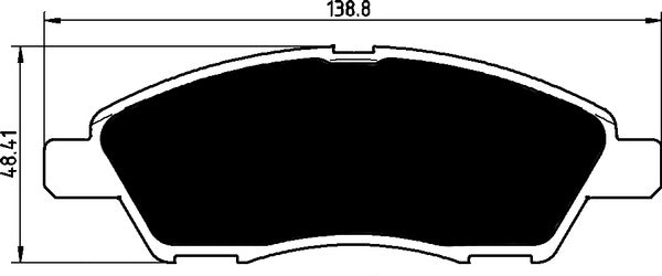 Porterfield Brake Pads for 2019 NISSAN VERSA
