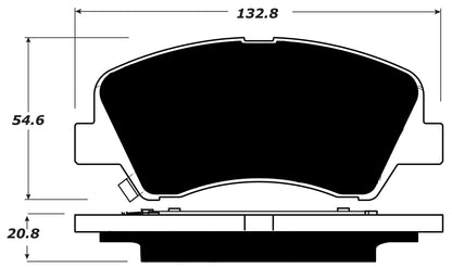Porterfield Brake Pads for 2012 HYUNDAI ACCENT