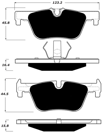 Porterfield Brake Pads for 2013 BMW 328i xDrive Sedan (F30) AWD