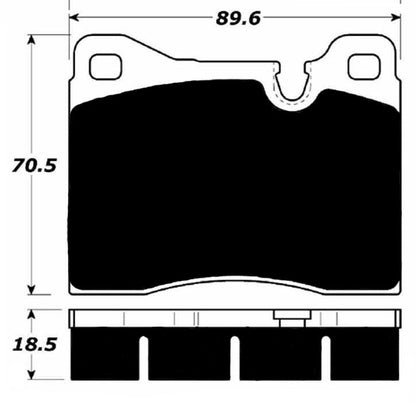 Porterfield Brake Pads for 1981 BMW 733I