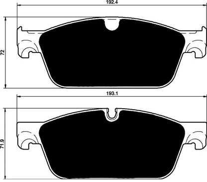 Porterfield Brake Pads for 2014 MERCEDES-BENZ GL350 Bluetec w/AMG perf pkg