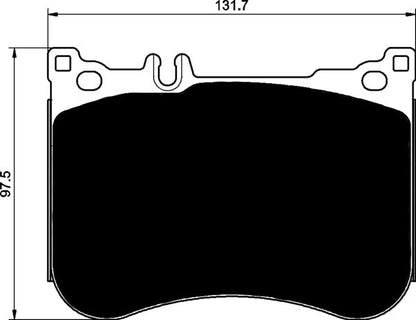 Porterfield Brake Pads for 2020 MERCEDES-BENZ SL450 HD Brake w/360mm Front Disc