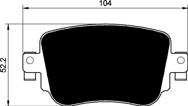 Porterfield Brake Pads for 2018 VOLKSWAGEN PASSAT