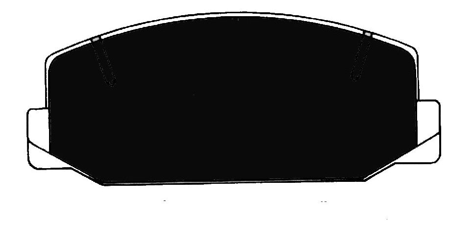 Porterfield Brake Pads for 1970 TOYOTA COROLLA 1600 2TC Eng.