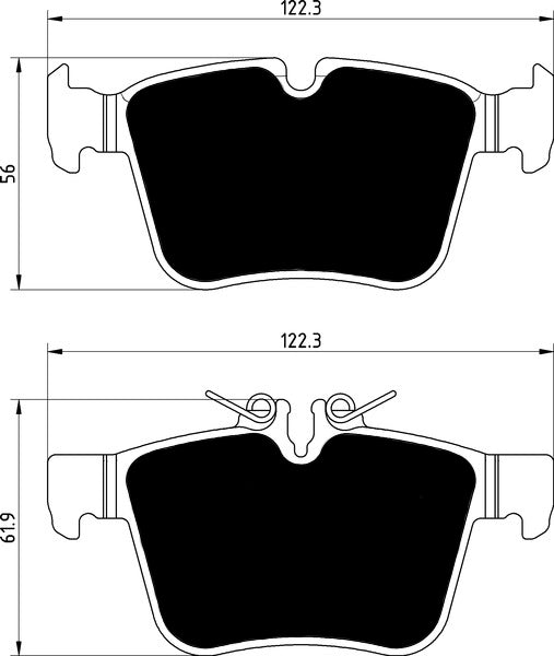Porterfield Brake Pads for 2016 MERCEDES-BENZ C300 4MATIC SEDAN