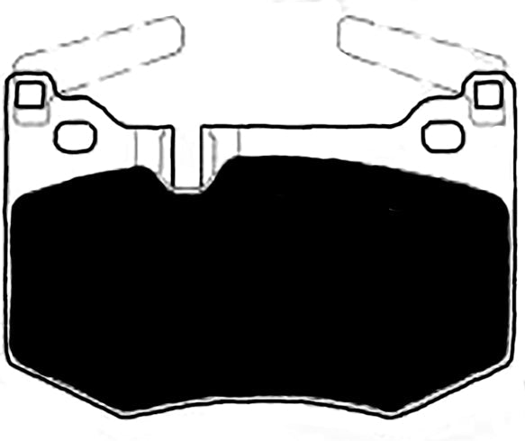 Porterfield Brake Pads for 2017 LEXUS GS F