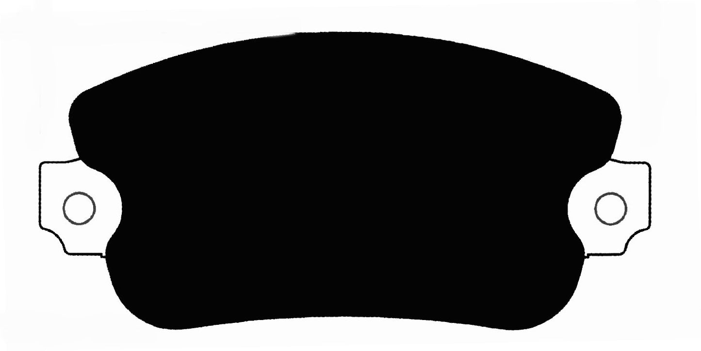 Porterfield Brake Pads for 1978 LANCIA BETA Coupe