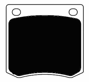 Porterfield Brake Pads for 1980 NISSAN 280ZX