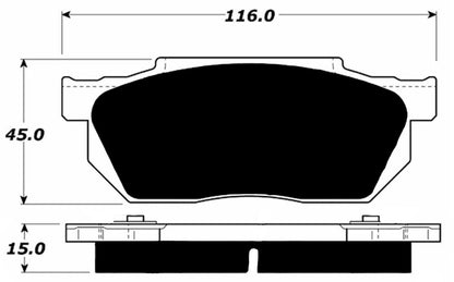 Porterfield Brake Pads for 2005 HONDA INSIGHT CVT