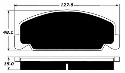Porterfield Brake Pads for 1994 HONDA CIVIC Del Sol S