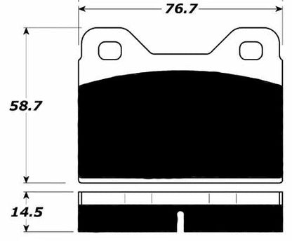 Porterfield Brake Pads for 1970 BMW 2002