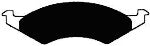 Porterfield Brake Pads for 1991 FORD TAURUS Rear Disc w/phenolic piston