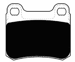 Porterfield Brake Pads for 1994 MERCEDES-BENZ C220 w/o Traction Control