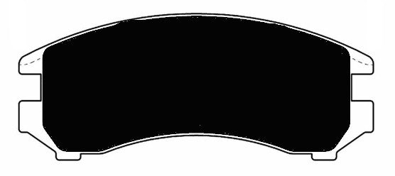 Porterfield Brake Pads for 1992 SUZUKI SWIFT 3 Door GT