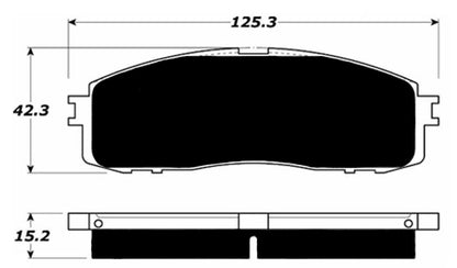 Porterfield Brake Pads for 1991 TOYOTA SUPRA
