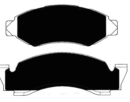 Porterfield Brake Pads for 1973 FORD THUNDERBIRD