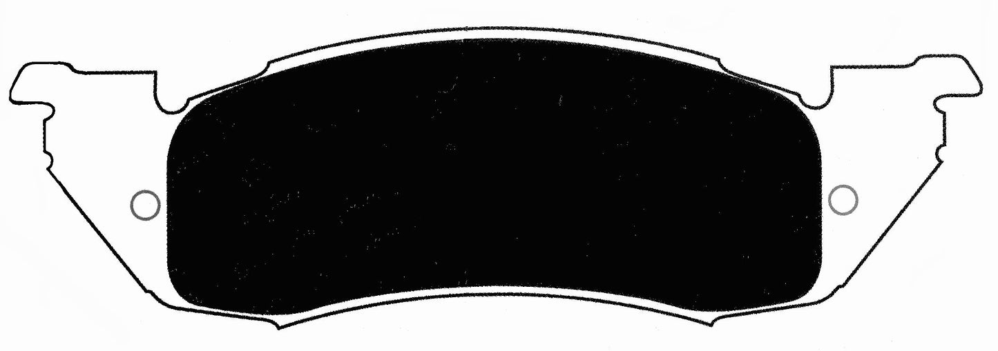Porterfield Brake Pads for 1998 DODGE DAKOTA 2WD 10" Rear Shoe