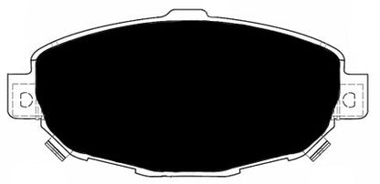 Porterfield Brake Pads for 1996 LEXUS SC 400
