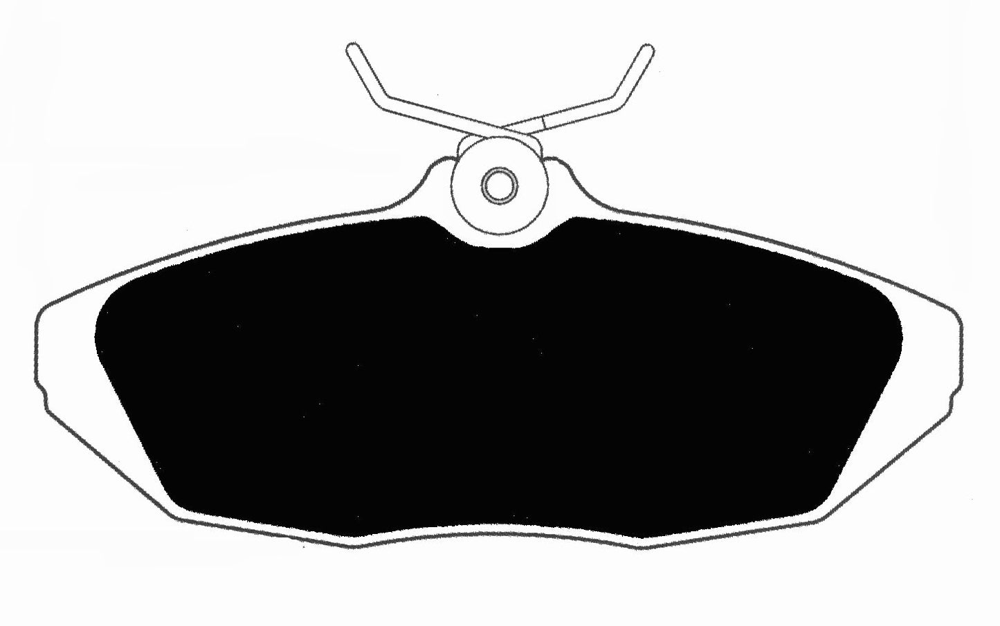 Porterfield Brake Pads for 1997 FORD THUNDERBIRD R/Disc