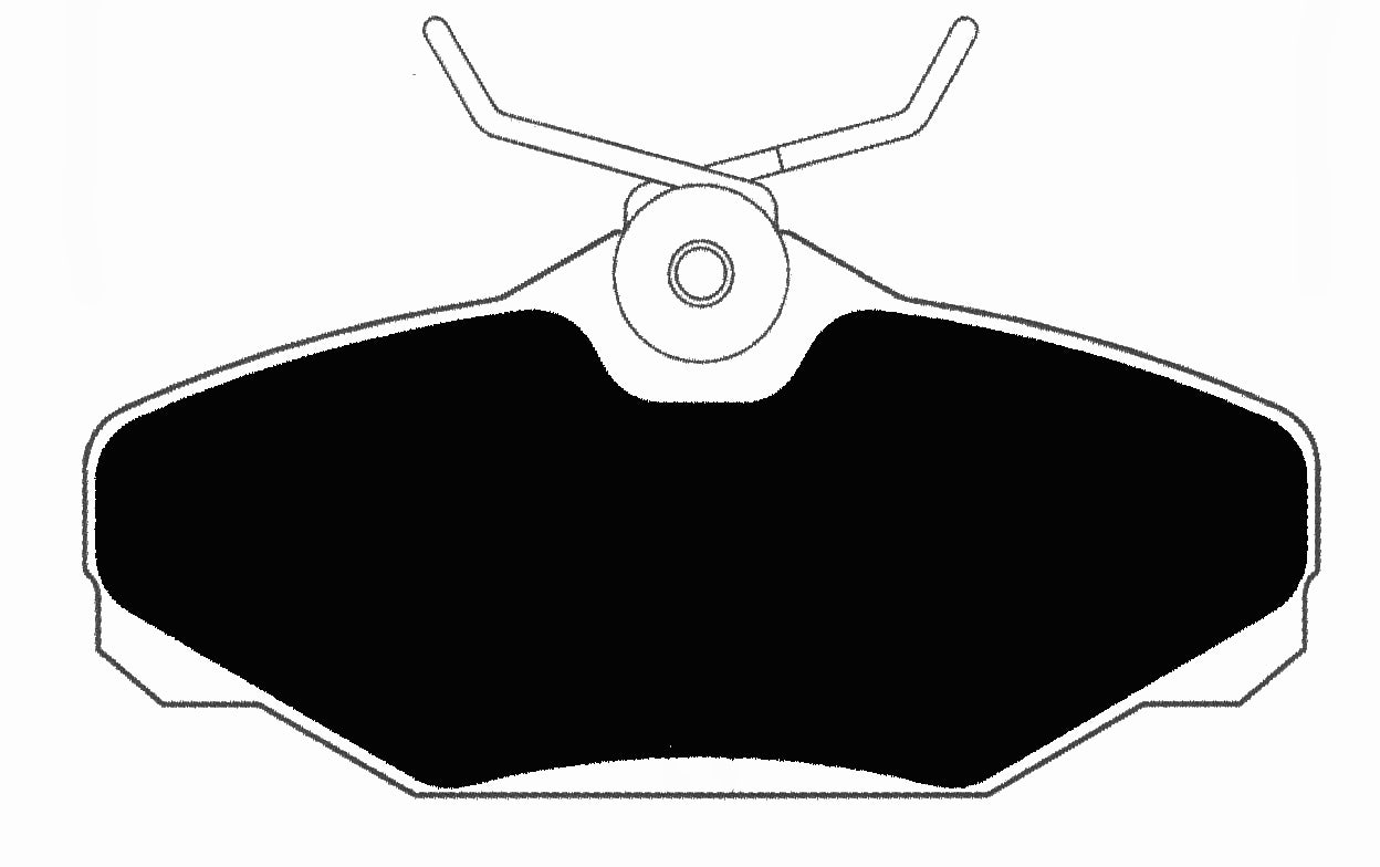 Porterfield Brake Pads for 1997 FORD TAURUS SHO