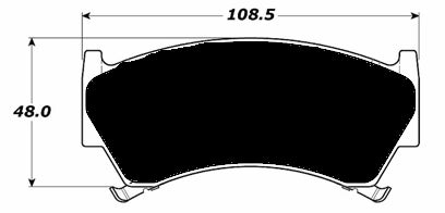Porterfield Brake Pads for 1999 NISSAN SENTRA