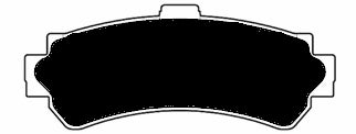 Porterfield Brake Pads for 1997 NISSAN 200SX