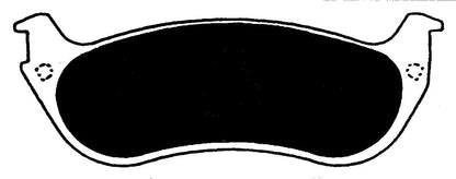 Porterfield Brake Pads for 1996 FORD CROWN VICTORIA Phenolic Piston