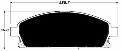Porterfield Brake Pads for 2004 ACURA MDX