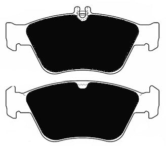 Porterfield Brake Pads for 2003 MERCEDES-BENZ SLK230 2 Pin Pad Rear Caliper