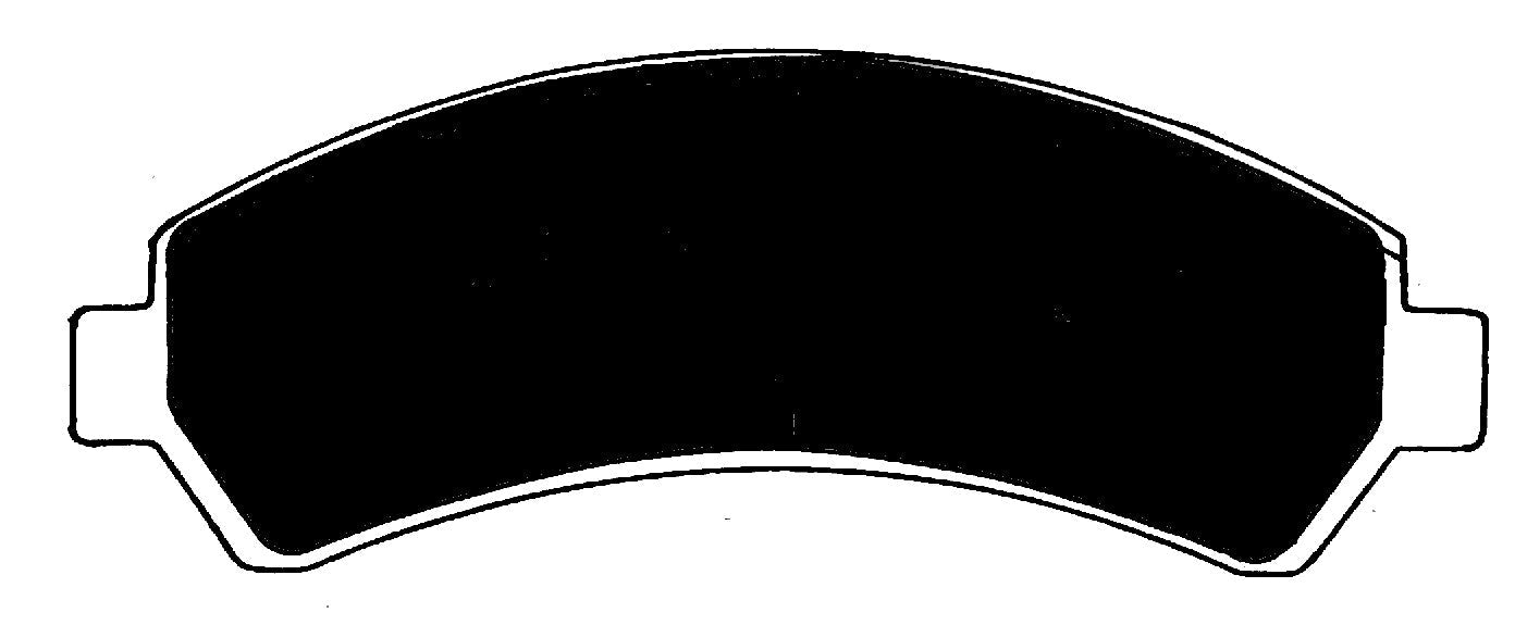 Porterfield Brake Pads for 2001 GMC T-15 JIMMY 4WD