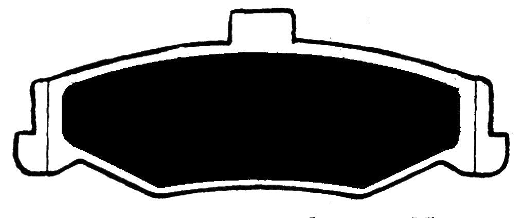 Porterfield Brake Pads for 1999 CHEVROLET CAMARO