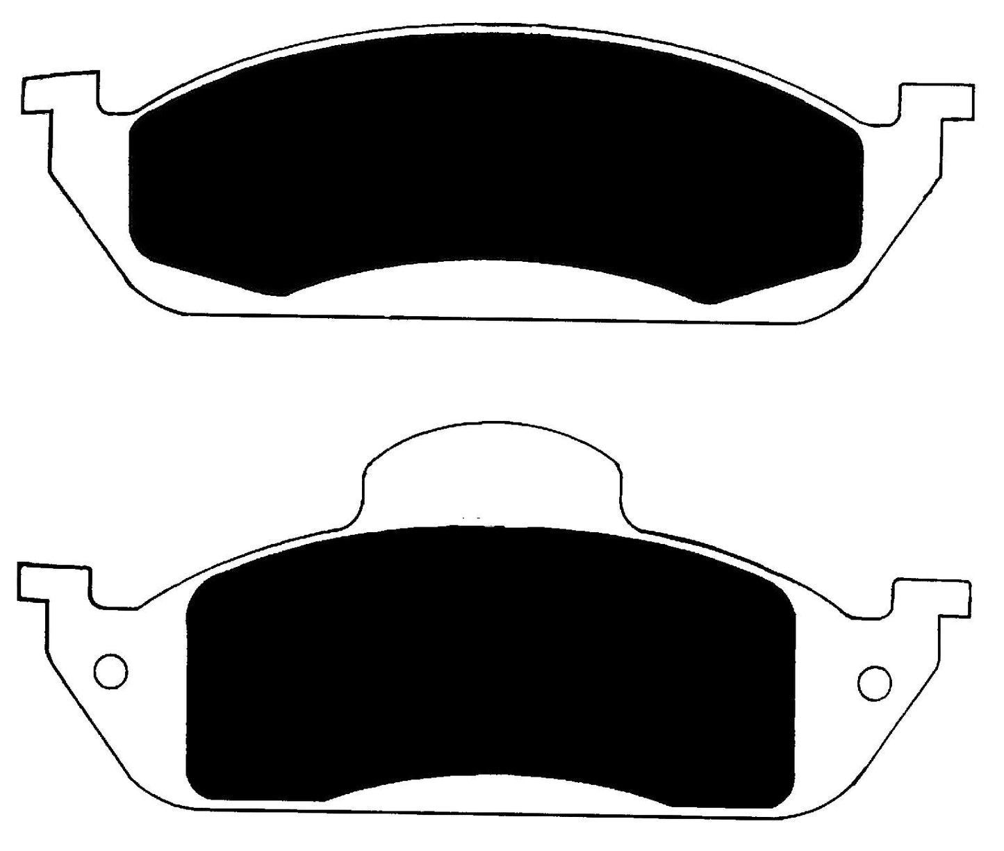 Porterfield Brake Pads for 2005 MERCEDES-BENZ ML320