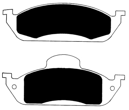 Porterfield Brake Pads for 2001 MERCEDES-BENZ ML320