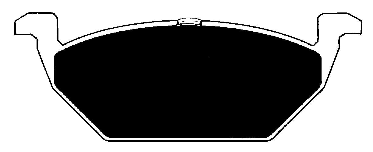 Porterfield Brake Pads for 1999 VOLKSWAGEN BEETLE exc Turbo w/sensor