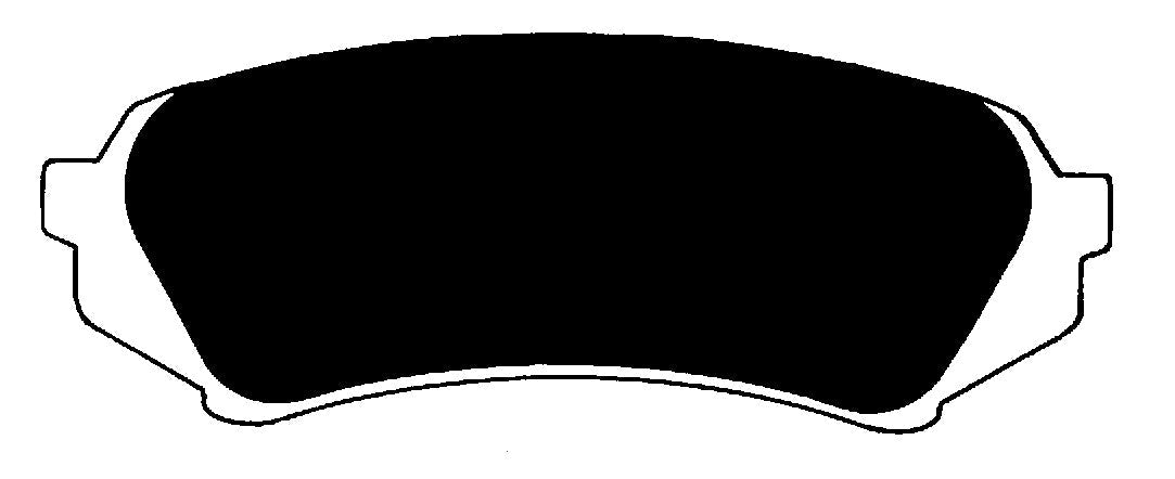 Porterfield Brake Pads for 2007 TOYOTA LANDCRUISER